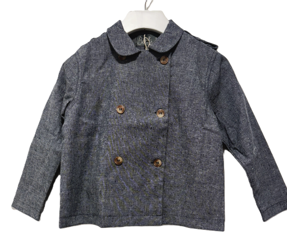 BELATI SHOULDER TAB TRENCH SHIRT (2-8Y)