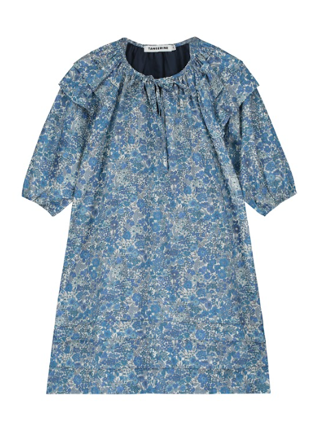 TANGERINE LIBERTY EVASE DRESS (4-14Y)