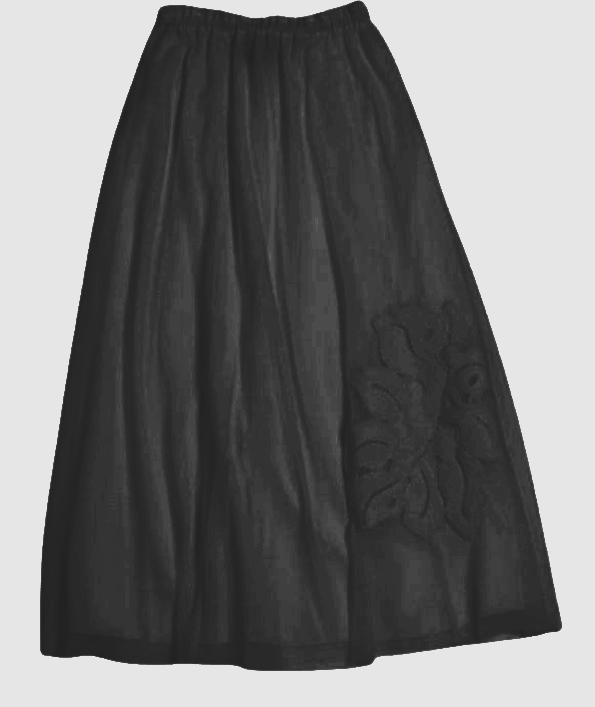 VENERA ROSE CLEAR SKIRT (12Y-L)
