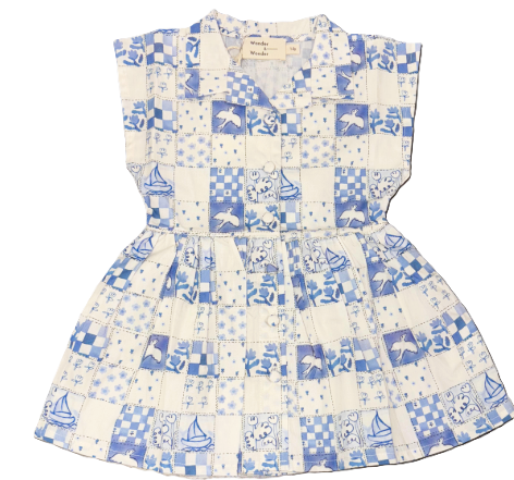 WANDER & WONDER FATIMA DRESS (1-12Y)