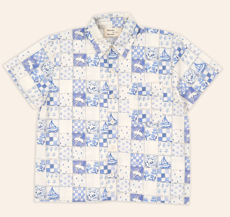 WANDER & WONDER SUMMER SHIRT(1-8Y)