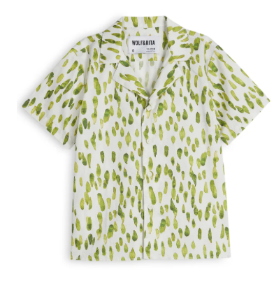 WOLF & RITA BRUNO TOP (2-6Y)