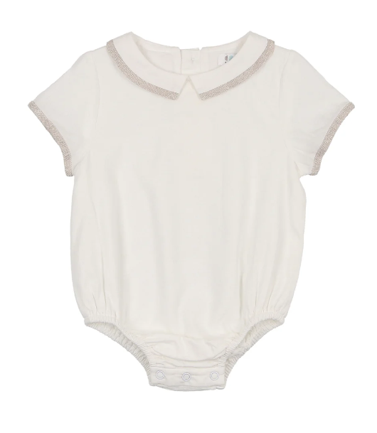 COCO BLANC COLLAR ONESIE (12M-3Y)