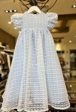 ELOISA DOT LACE GOWN (3Y-18Y)