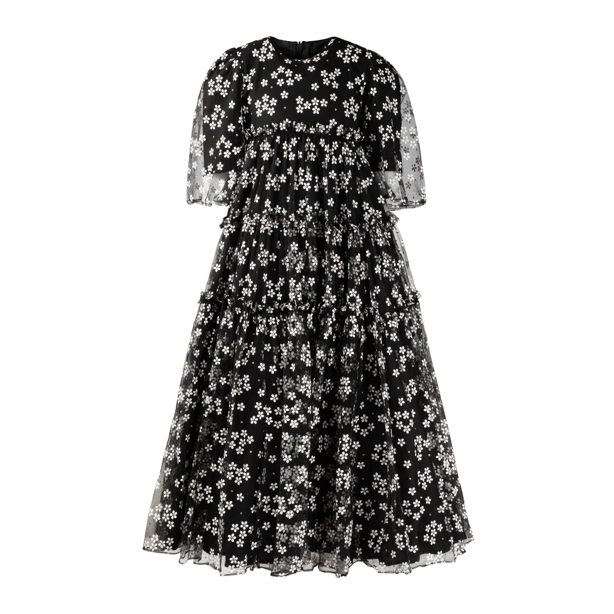 ELOISA 3 TIER DAISY FLORAL (2Y-18Y)