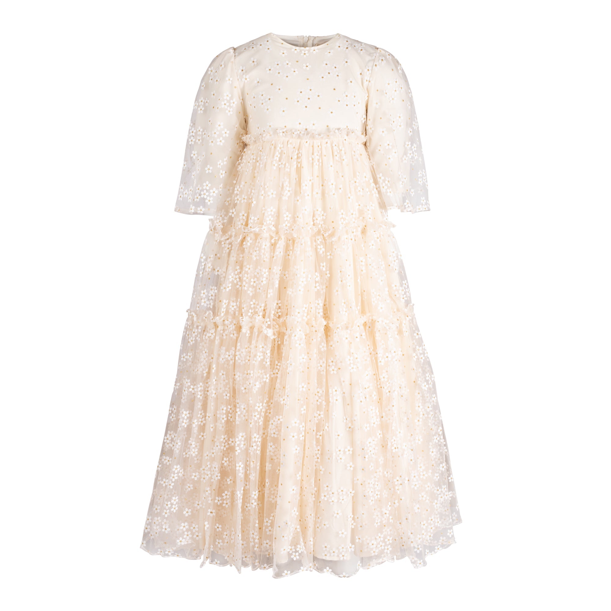 ELOISA 3 TIER DAISY FLORAL (2Y-18Y)