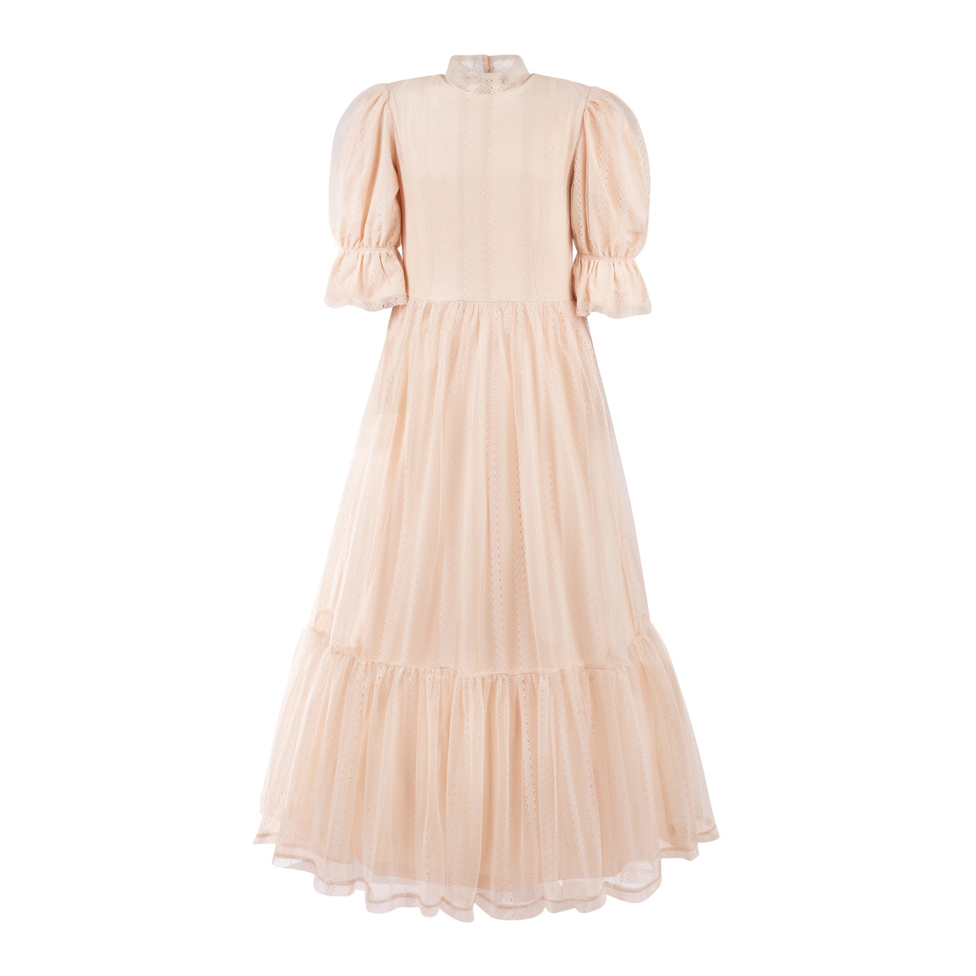 ELOISA MESH LACE TWO TIER GOWN (12Y-22Y)