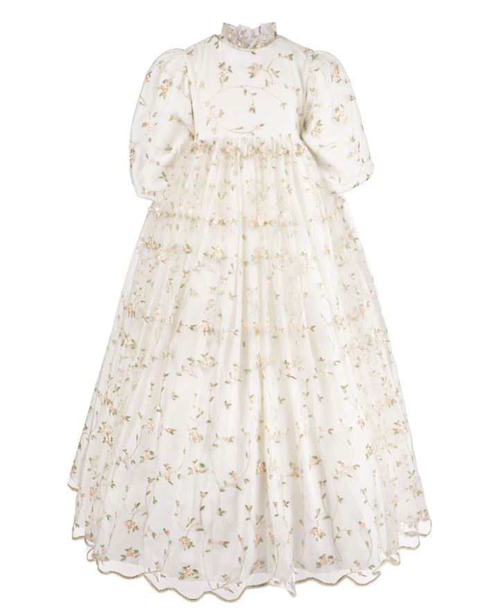 ELOISA EMB. FLORAL GOWN (3Y-18Y)