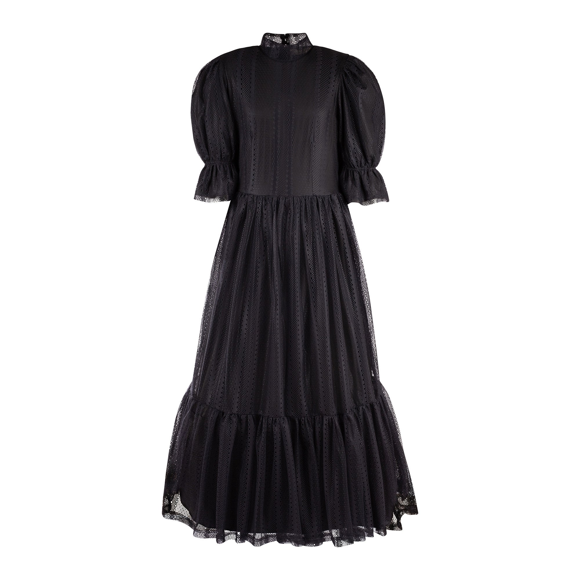 ELOISA MESH LACE TWO TIER GOWN (12Y-22Y)